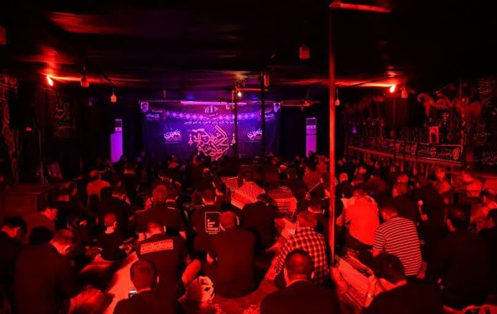 تصاویر| حضور نماینده ولی فقیه در فارس در جمع عزاداران هیئات مختلف شیراز