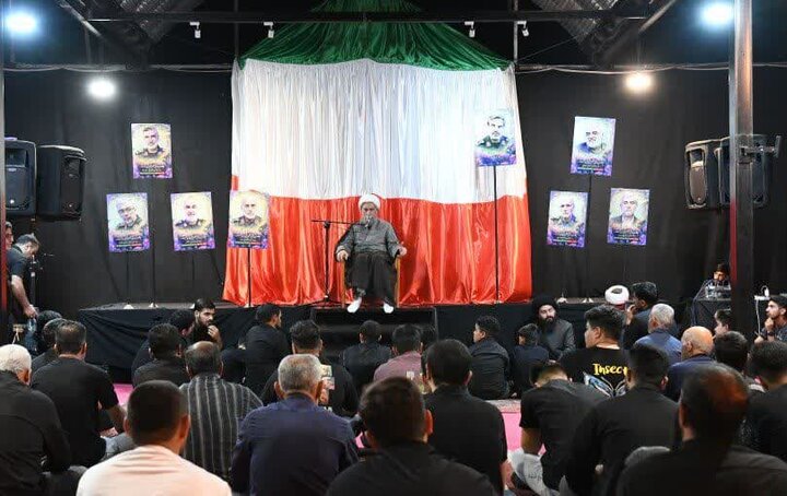 تصاویر| حضور نماینده ولی فقیه در فارس در جمع عزاداران هیئات مختلف شیراز