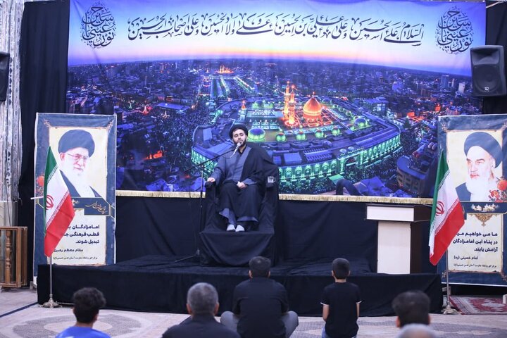تصاویر| مراسم عزاداری شب پنجم محرم در آستان مقدس سیدعلاالدین حسین(ع)