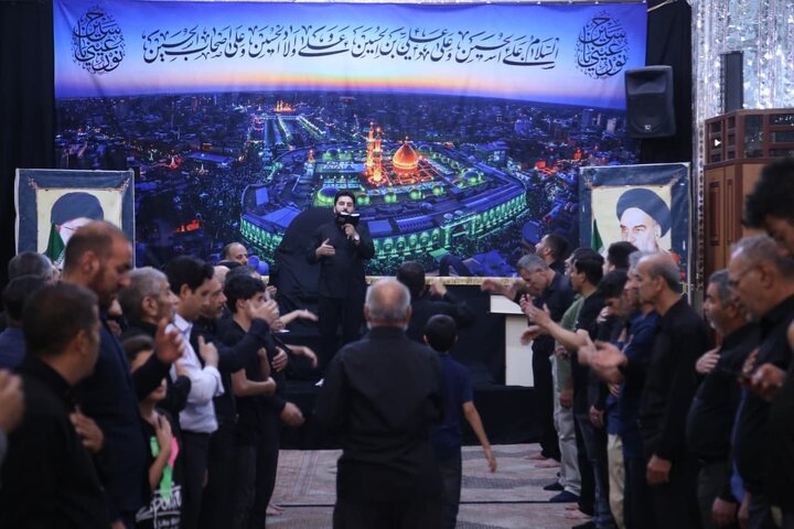 تصاویر| مراسم عزاداری شب پنجم محرم در آستان مقدس سیدعلاالدین حسین(ع)
