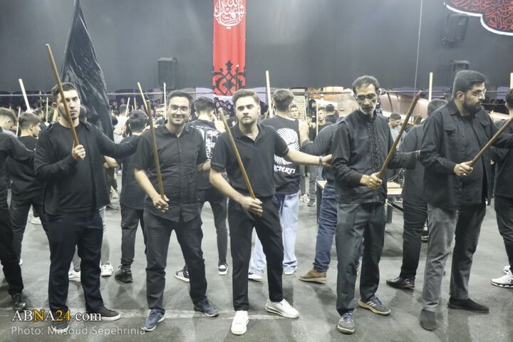 شب چهارم محرم در اجتماع جوانان حسینی شهر تبریز