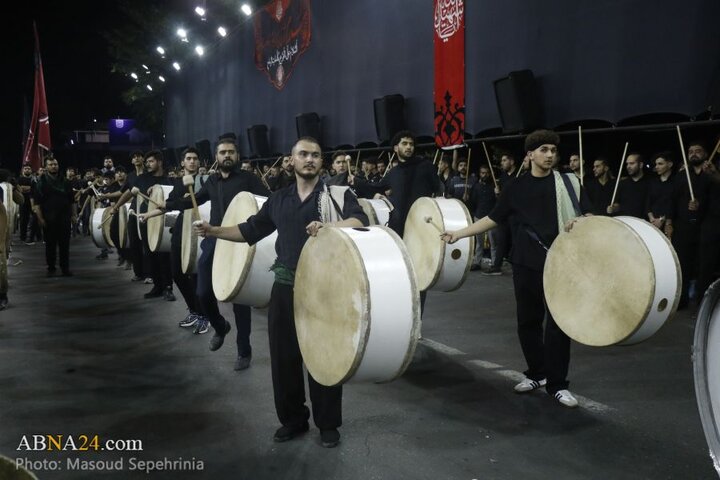 شب چهارم محرم در اجتماع جوانان حسینی شهر تبریز