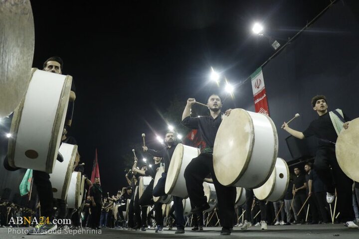 شب چهارم محرم در اجتماع جوانان حسینی شهر تبریز