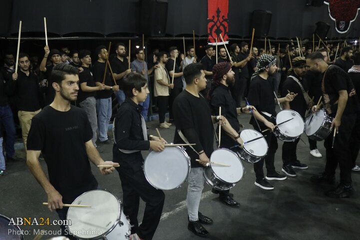 شب چهارم محرم در اجتماع جوانان حسینی شهر تبریز