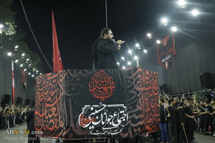 شب چهارم محرم در اجتماع جوانان حسینی شهر تبریز