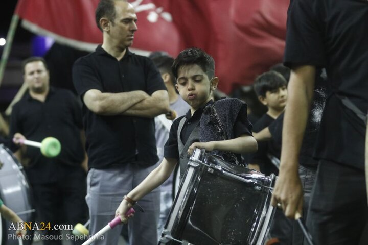 شب چهارم محرم در اجتماع جوانان حسینی شهر تبریز