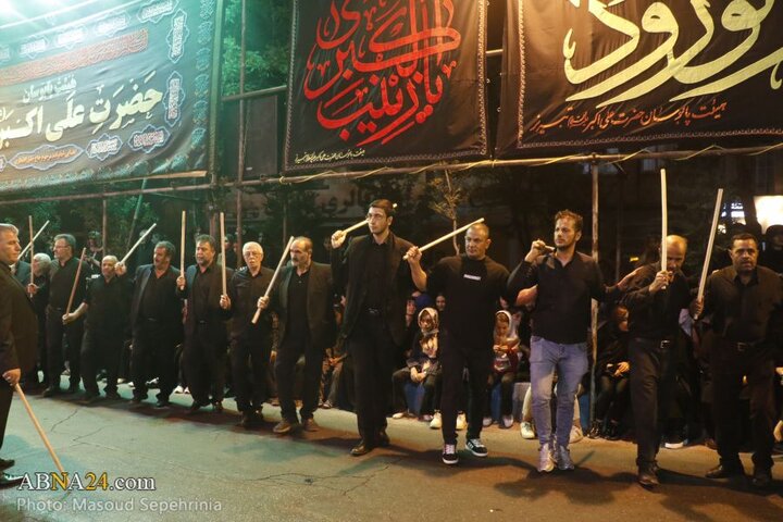 شب پنجم محرم محله طالقانی تبریز