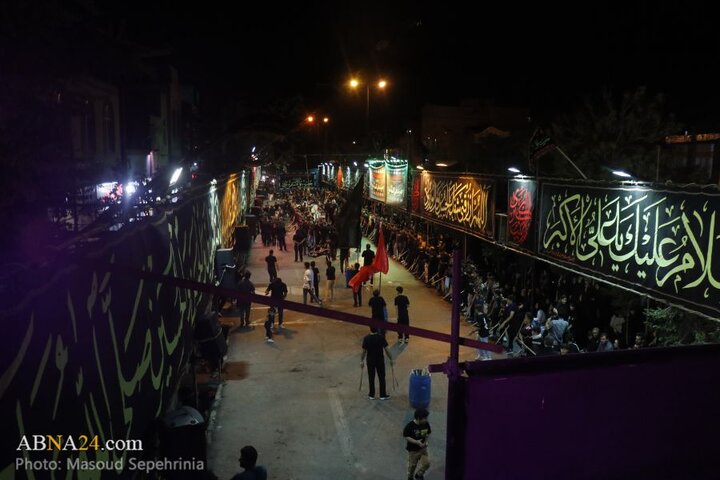 شب پنجم محرم محله طالقانی تبریز