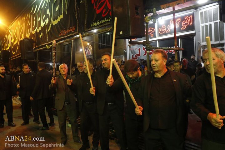 شب پنجم محرم محله طالقانی تبریز