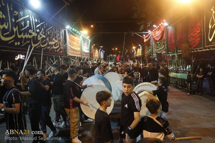 شب پنجم محرم محله طالقانی تبریز