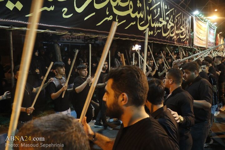 شب پنجم محرم محله طالقانی تبریز