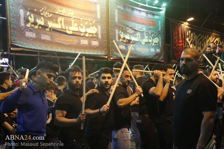 شب پنجم محرم محله طالقانی تبریز