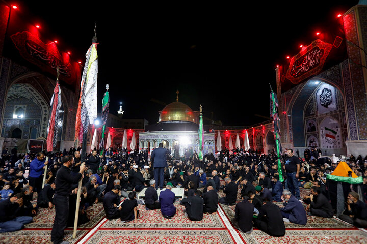 گزارش تصویری | عزاداری هیئات مذهبی خراسان جنوبی در حسینیه حرم