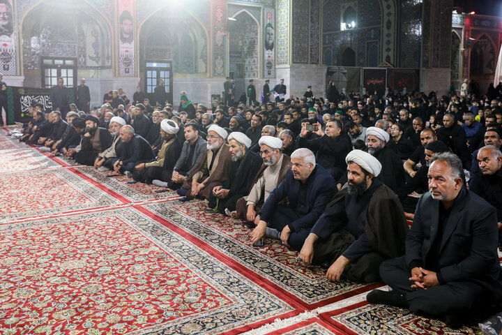 گزارش تصویری | عزاداری هیئات مذهبی خراسان جنوبی در حسینیه حرم