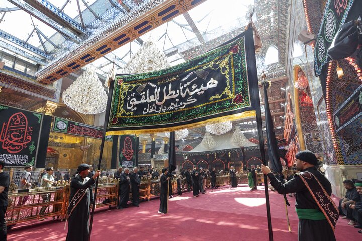 المواكب العزائية الكربلائية تحيي اليوم الخامس من شهر المحرم الحرام