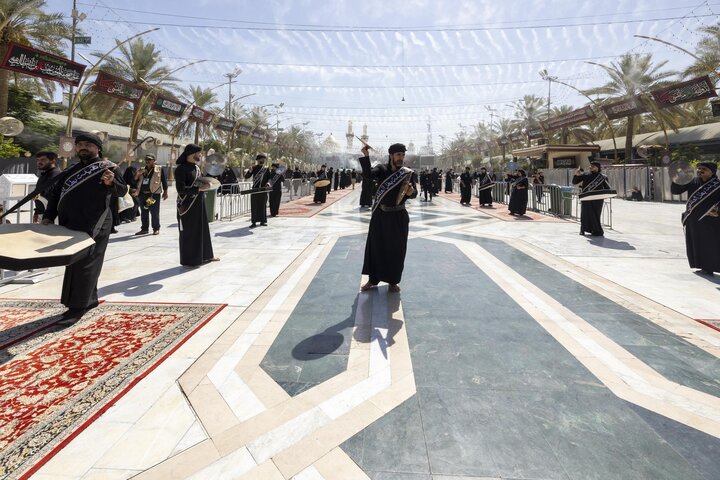 المواكب العزائية الكربلائية تحيي اليوم الخامس من شهر المحرم الحرام