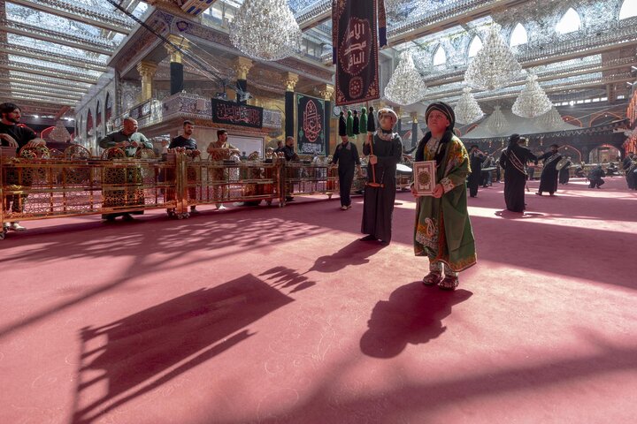 المواكب العزائية الكربلائية تحيي اليوم الخامس من شهر المحرم الحرام