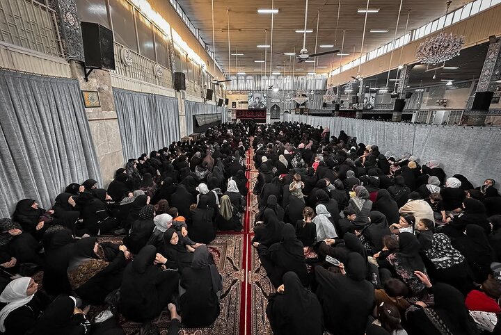 مراسم عزاداری دهه اول ماه محرم در حرم مطهر حضرت زینب(س)