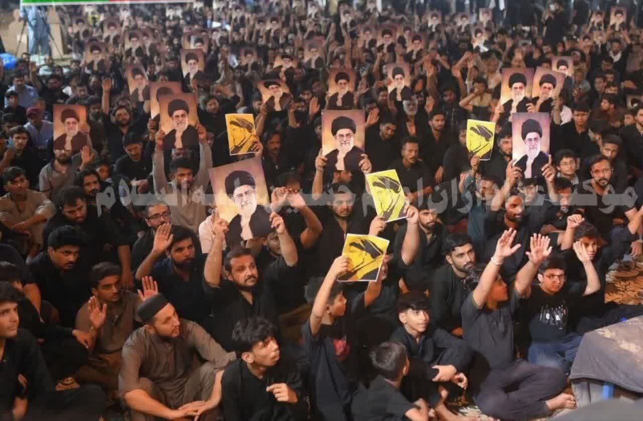 اقدام جالب عزاداران در منطقه ی سولجربازار کراچی