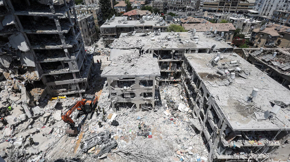 Bat Yam devastated by Iranian missile retaliation looks like Gaza