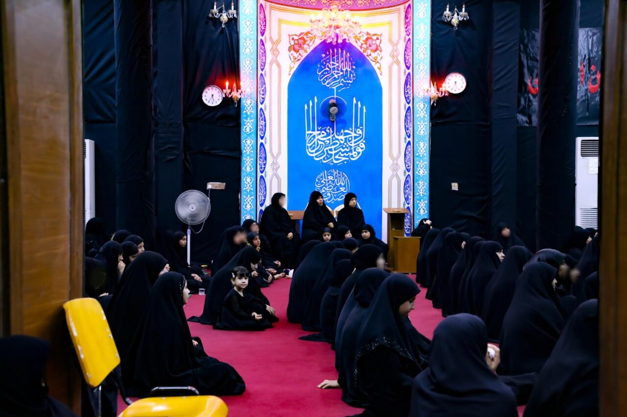 شعبة الخطابة النسوية للعتبة العباسية تواصل إقامة مجالس العزاء في شهر المحرم الحرام شعبة الخطابة النسوية للعتبة العباسية تواصل إقامة مجالس العزاء في شهر المحرم الحرام