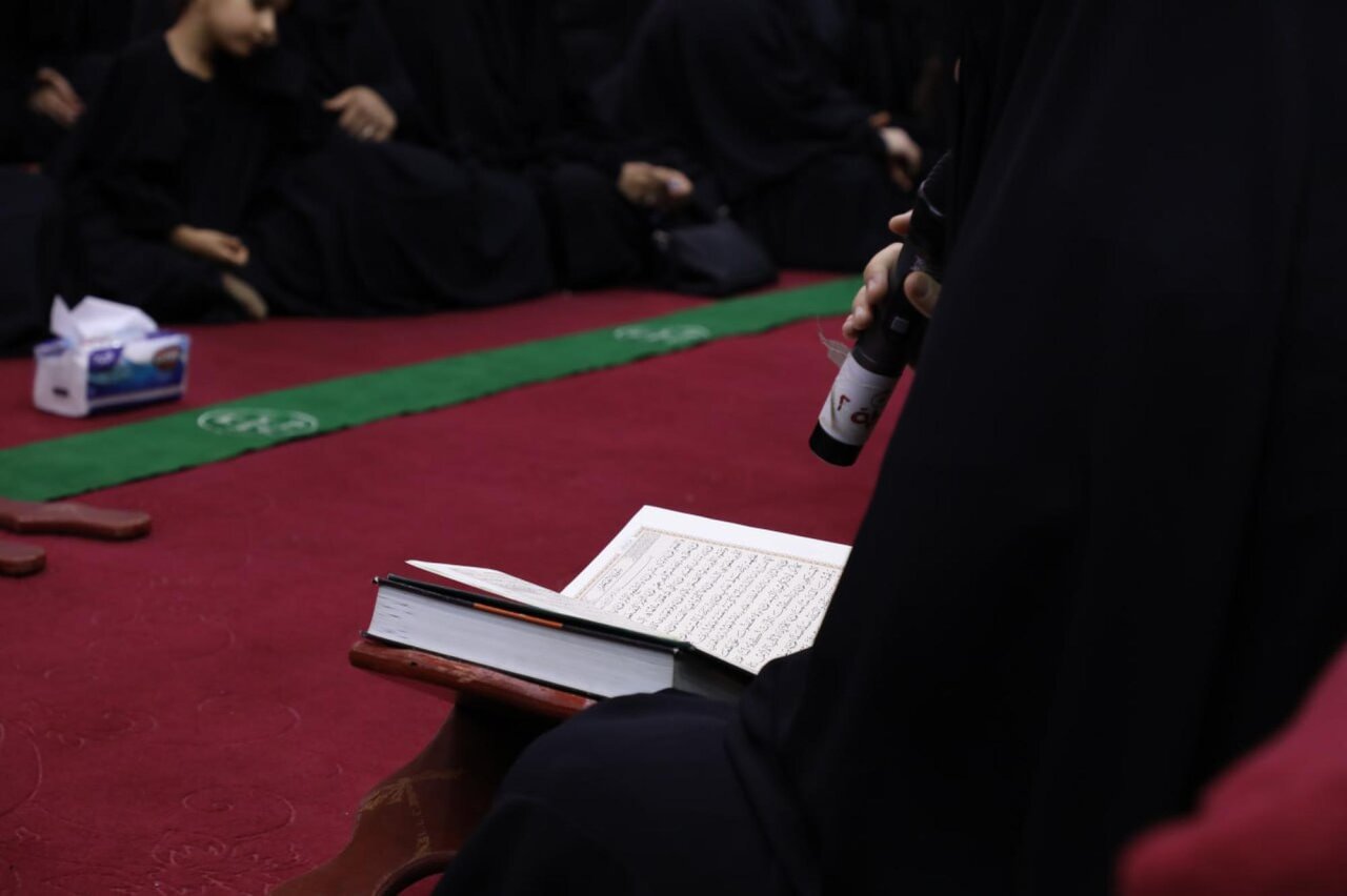 شعبة الخطابة النسوية للعتبة العباسية تواصل إقامة مجالس العزاء في شهر المحرم الحرام شعبة الخطابة النسوية للعتبة العباسية تواصل إقامة مجالس العزاء في شهر المحرم الحرام