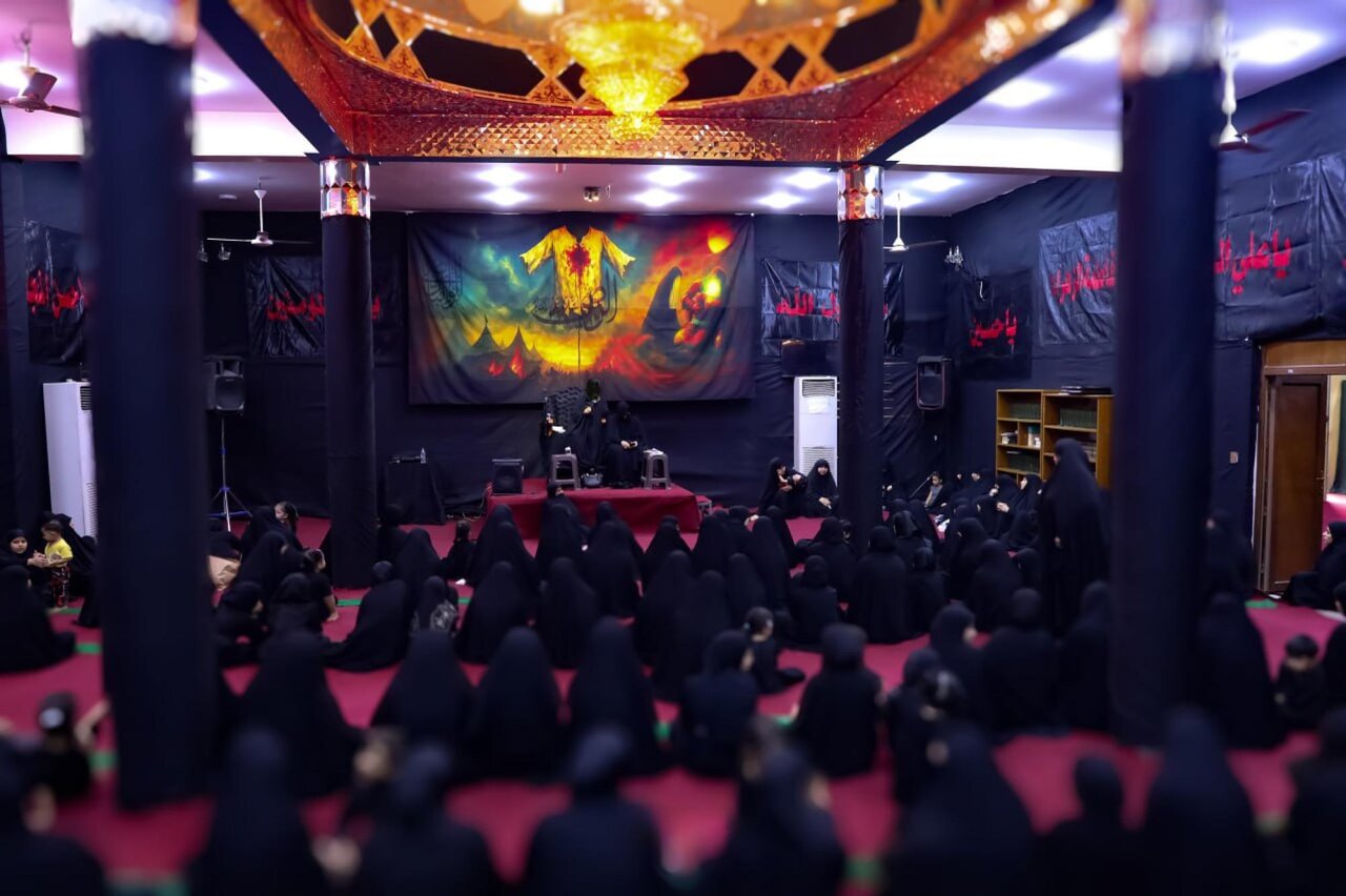 شعبة الخطابة النسوية للعتبة العباسية تواصل إقامة مجالس العزاء في شهر المحرم الحرام شعبة الخطابة النسوية للعتبة العباسية تواصل إقامة مجالس العزاء في شهر المحرم الحرام