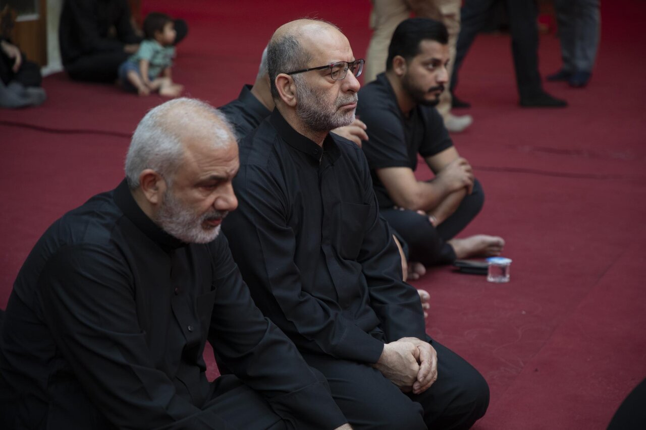العتبة العباسية المقدسة تقيم مجلس عزاء في صحن مرقد أبي الفضل العباس (ع)