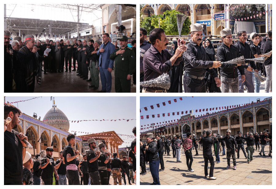 حرکت هیئت عزاداری قشقاییها در روز تاسوعا یک حرکت غیرتمندانه دینی است