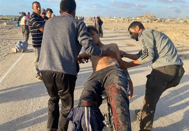 شهادت ۱۱۶ نفر در یک روز در نوار غزه