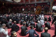 Al-Abbas shrine continues to hold its central mourning assembly in holy courtyard (+Photos)