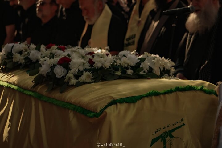 تشییع پیکر حسن محمد حمودي جمعة