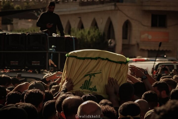 تشییع پیکر حسن محمد حمودي جمعة