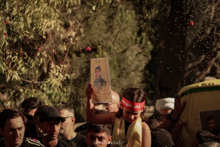 تشییع پیکر حسن محمد حمودي جمعة