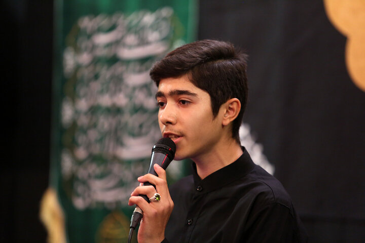 گزارش تصویری | عزاداری نوجوانان فاطمی در ماه محرم