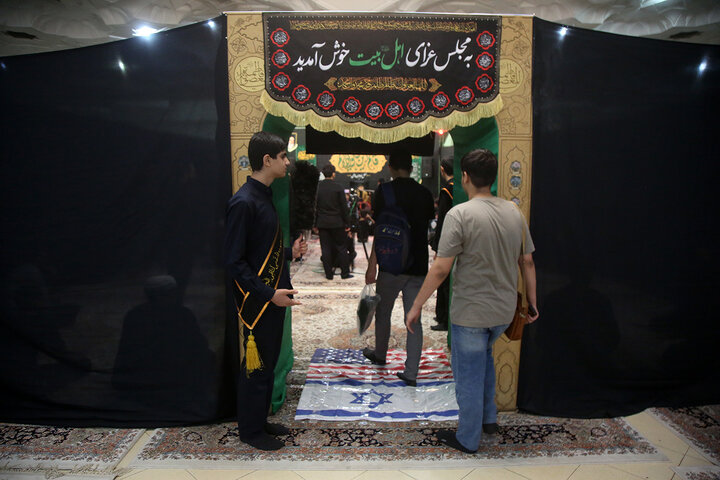 گزارش تصویری | عزاداری نوجوانان فاطمی در ماه محرم