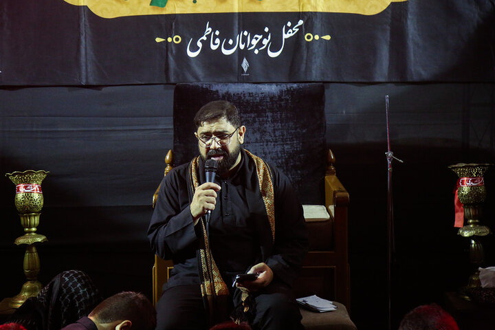 گزارش تصویری | عزاداری نوجوانان فاطمی در ماه محرم