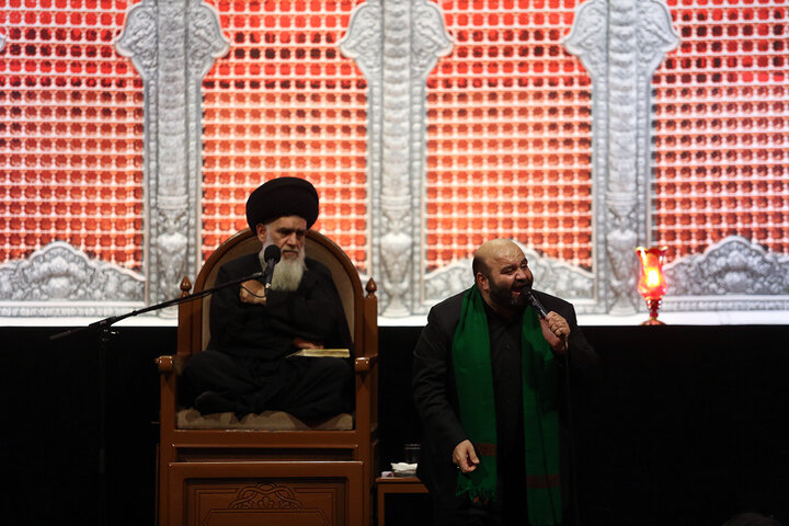 گزارش تصویری | مجلس عزاداری ظهر روز چهارم محرم در حرم حضرت معصومه (س)