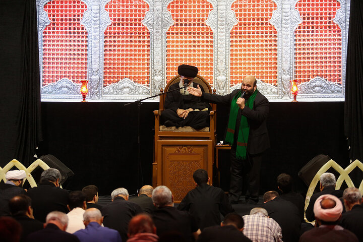 گزارش تصویری | مجلس عزاداری ظهر روز چهارم محرم در حرم حضرت معصومه (س)