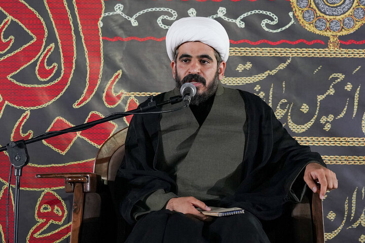 تقرير مصور/ مؤسسة الشباب التابعة للعتبة الرضوية تقيم مجلس عزاء شهادة الإمام الحسين(ع)