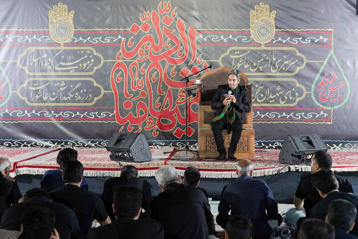 تقرير مصور/ مؤسسة الشباب التابعة للعتبة الرضوية تقيم مجلس عزاء شهادة الإمام الحسين(ع)