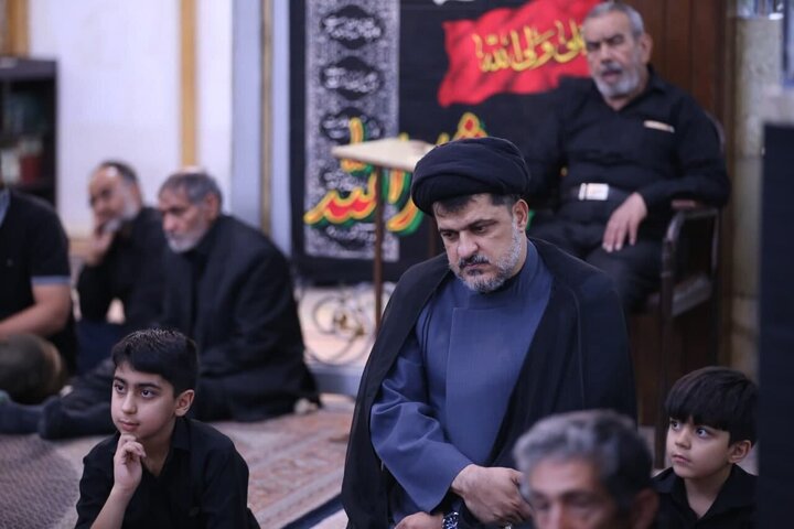 تقرير مصور/ مجلس عزاء حسيني في حرم السيد "علاء الدين الحسين(ع)" بمدينة شيراز الإيرانية