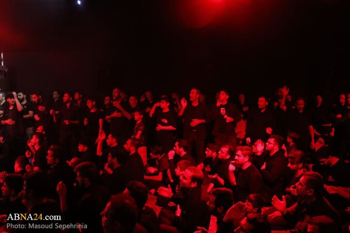 شب ششم محرم در هیئت عزاداران نور الحسین شهر تبریز