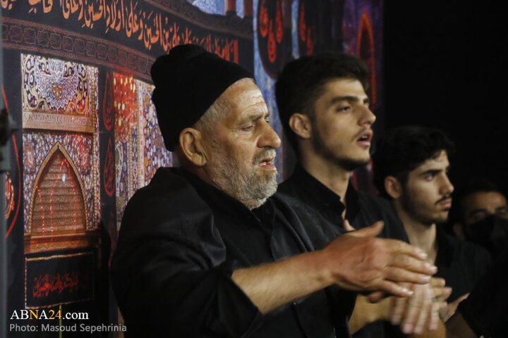 شب ششم محرم در هیئت عزاداران نور الحسین شهر تبریز