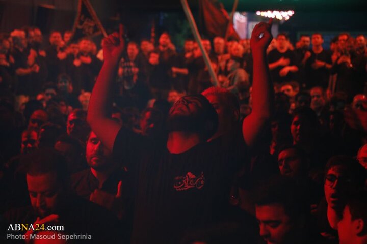 شب ششم محرم در هیئت عزاداران نور الحسین شهر تبریز