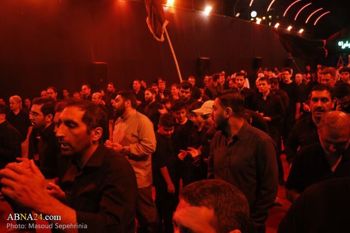 شب ششم محرم در هیئت عزاداران نور الحسین شهر تبریز