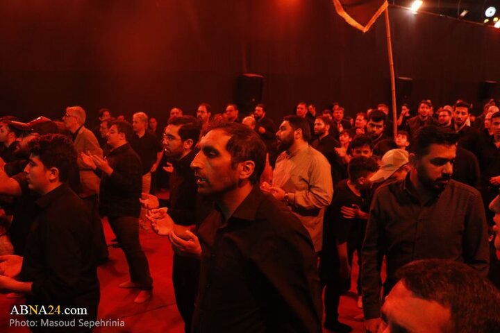 شب ششم محرم در هیئت عزاداران نور الحسین شهر تبریز