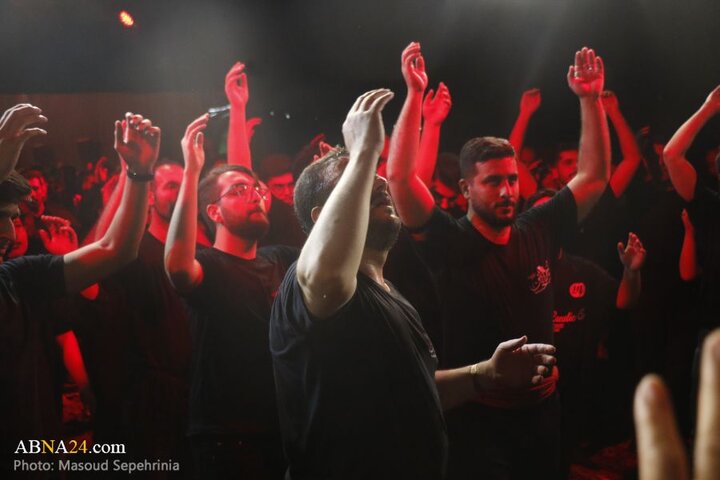 شب ششم محرم در هیئت عزاداران نور الحسین شهر تبریز