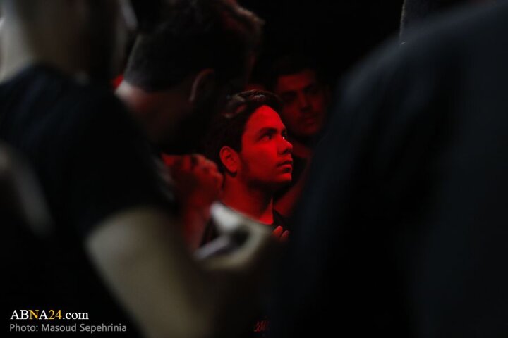 شب ششم محرم در هیئت عزاداران نور الحسین شهر تبریز