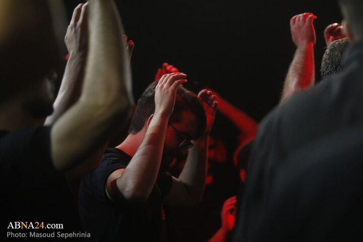شب ششم محرم در هیئت عزاداران نور الحسین شهر تبریز